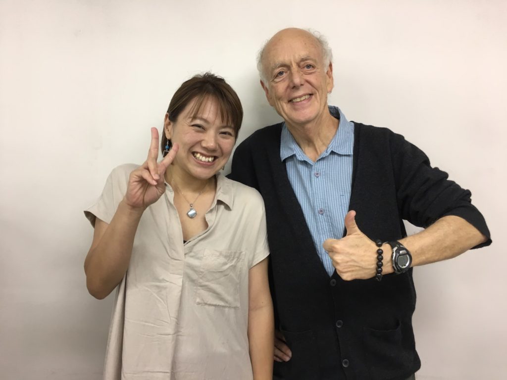 ロバート・シモンズ氏にお会いしました♪ BOM TERRA